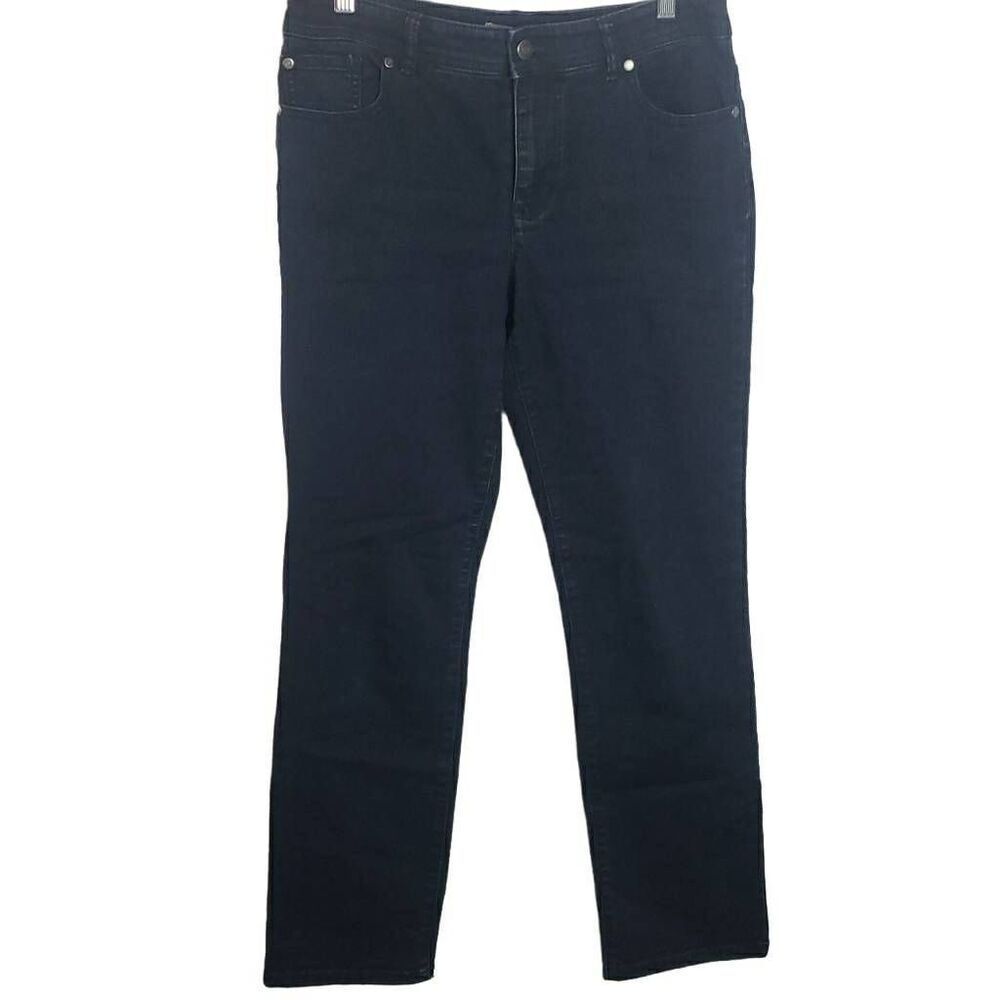 Chicos Short Navy Blue Jeans Size 0.5